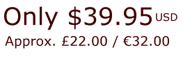 Only $39.95!
